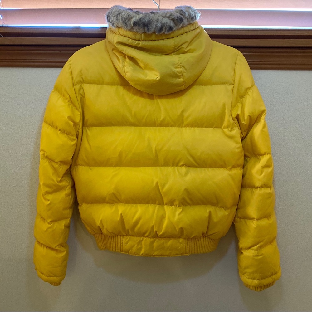 Yellow Puffer Jacket - Picture 3 of 6
